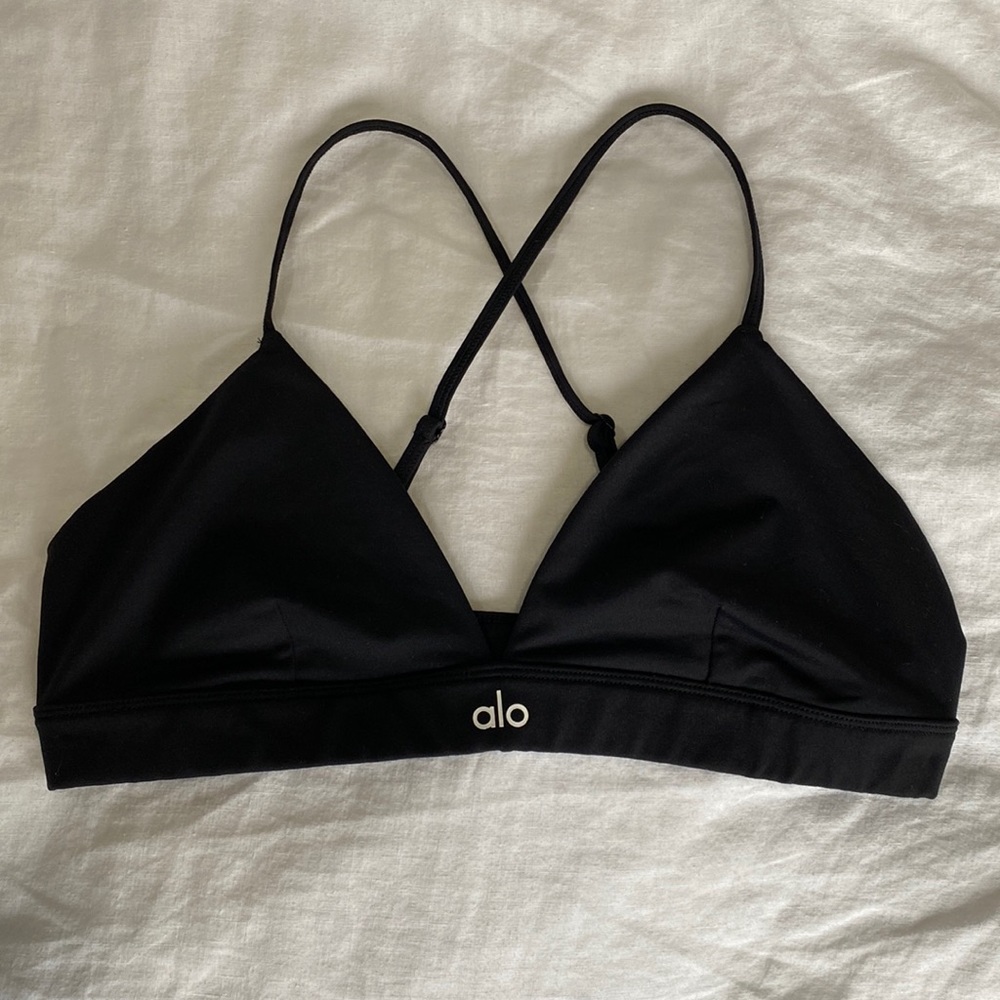 ALO SPLENDOR BRA | L | BLACK